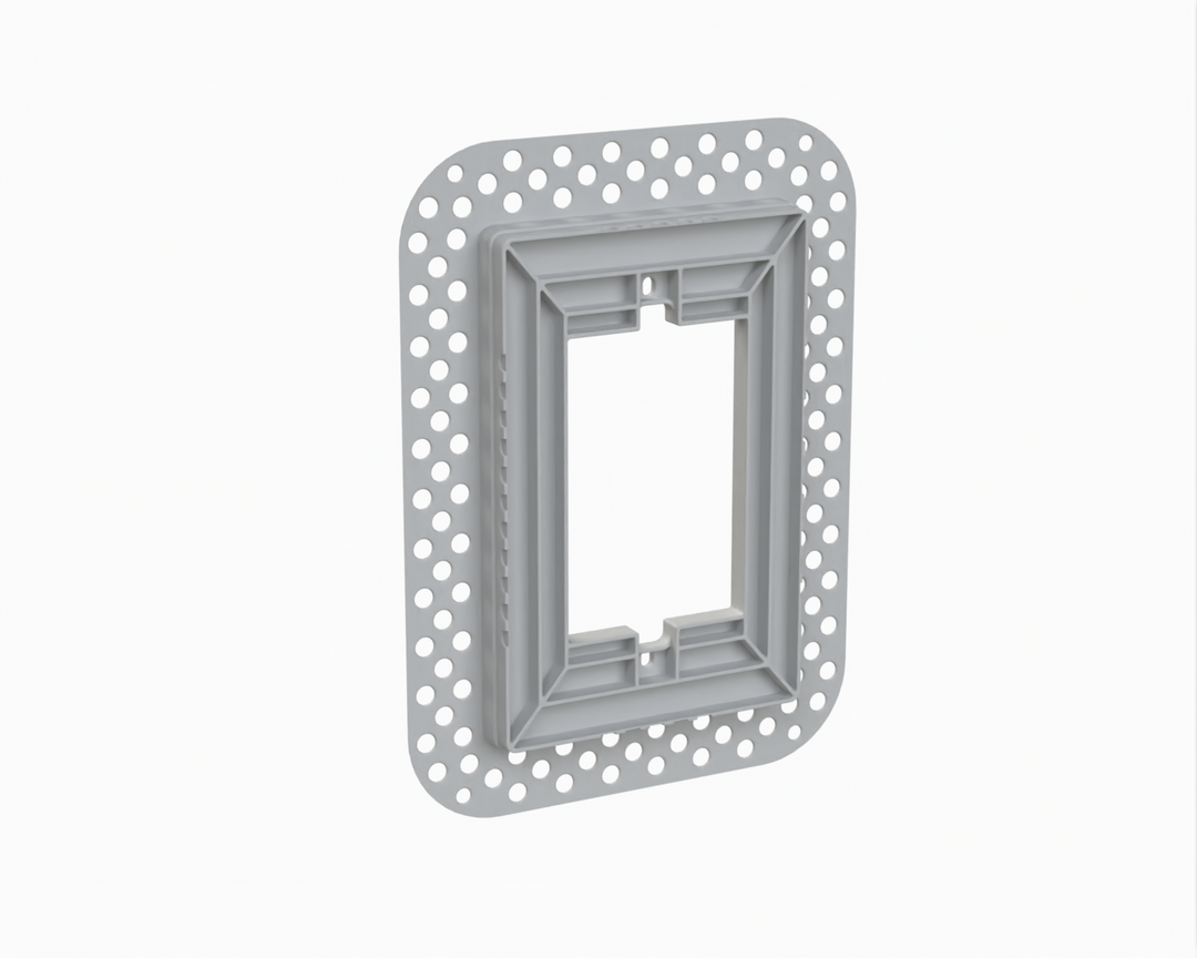 Flush Drywall Receptacle Mount [Lite] - 5 Pack - NYDIRECT