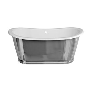 Crosswater Balthazar US-N25NC 66" x 30" x 28" Freestanding Bathtub