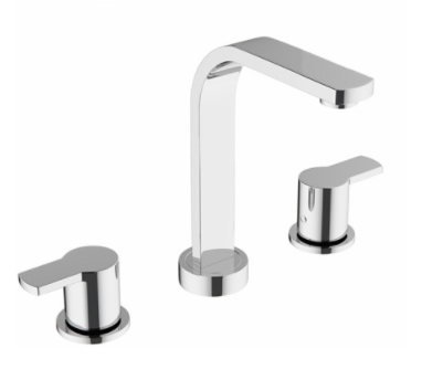 Crosswater London Wisp US-WP130DP Widespread Bathroom Faucet