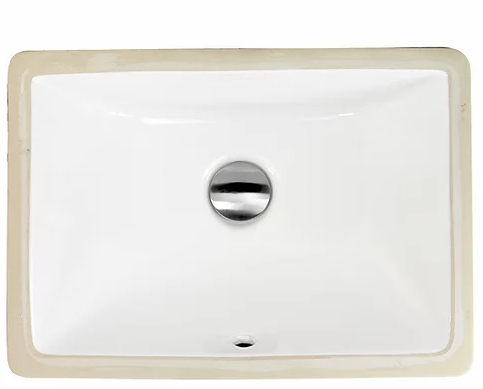Nantucket UM-16X11-W Undermount Bathroom Sink