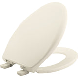 Bemis 1200E4 Elongated Plastic Toilet Seat with Whisper Close