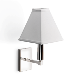 Clearance Showroom Display Special Waterworks NWLT42 Duplex Wall Mount Single Arm Sconce with Shade