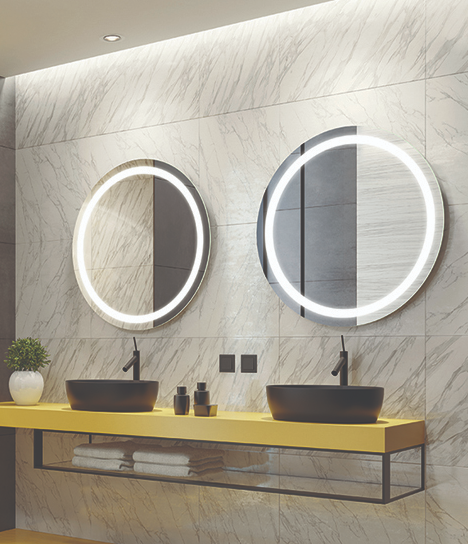Electric Mirror Eternity LED Lighted Mirror