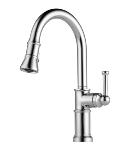 Brizo 63025LF Artesso Pulldown Kitchen Faucet