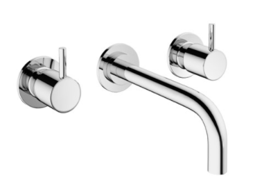 Crosswater London MPRO US-PRO130WNC-2 Wall Mount Widespread Bathroom Faucet