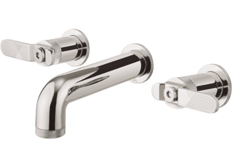 Crosswater London Union US-UN131WN Widespread Wall Mount Bathroom Faucet