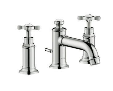 Axor 16536 Montreux Widespread Cross Handle Bathroom Faucet