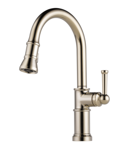 Brizo 63025LF Artesso Pulldown Kitchen Faucet