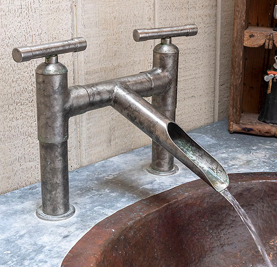 Sonoma Forge Waterbridge Bathroom Faucet with Waterfall Spout