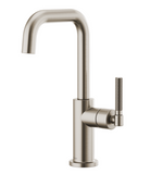 Brizo 61053LF Litze Bar Faucet with Square Spout and Knurled Handle