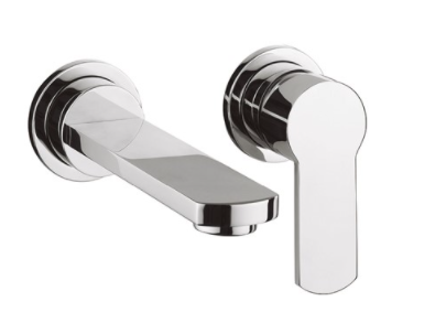 Crosswater London Wisp US-WP120WN Single Lever Wall Mount Bathroom Faucet