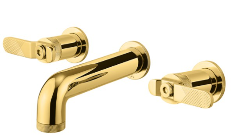 Crosswater London Union US-UN131WN Widespread Wall Mount Bathroom Faucet