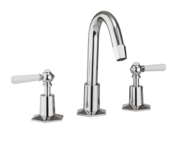 Crosswater London Waldorf US-WF135DP Widespread Bathroom Faucet with Tall Spout